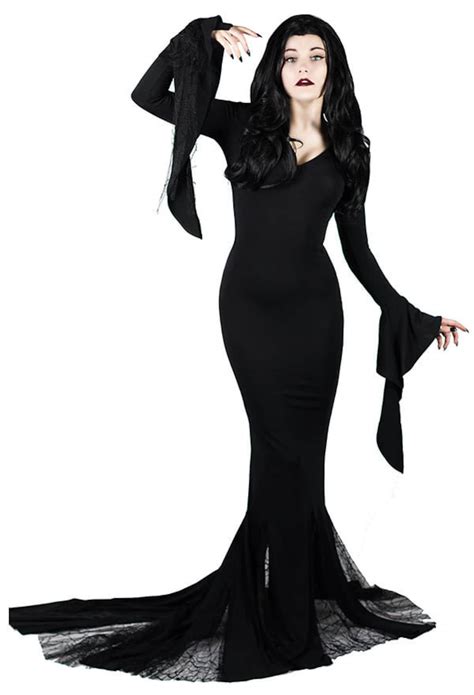 morticia addams costume